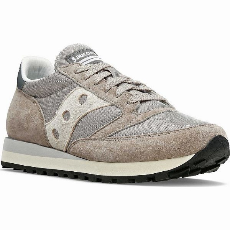 Men's Saucony Jazz 81 Sneakers Grey / Grey | COAXNGH-36