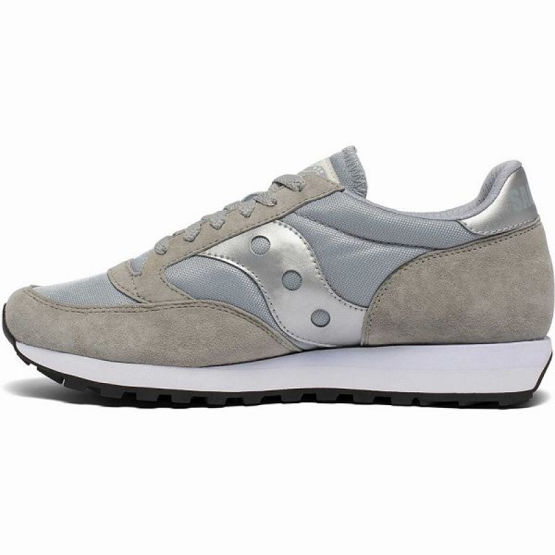 Men's Saucony Jazz 81 Sneakers Grey / Silver | ITSVRBG-83