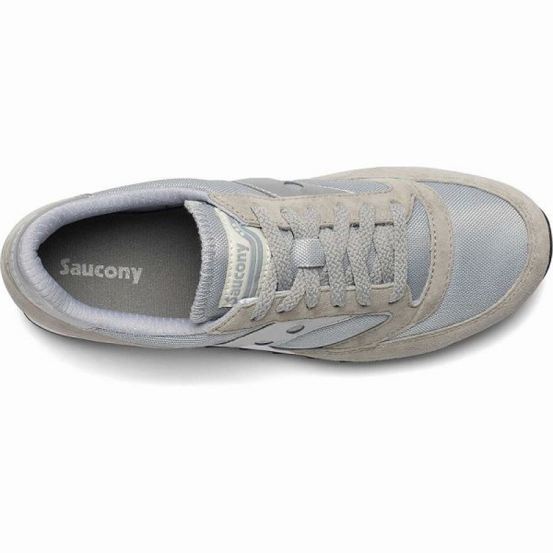 Men's Saucony Jazz 81 Sneakers Grey / Silver | ITSVRBG-83