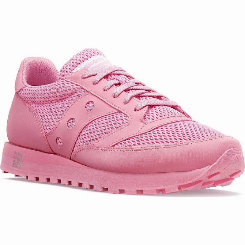 Men's Saucony Jazz 81 Summer Utility Sneakers Pink | MTNOVQZ-34