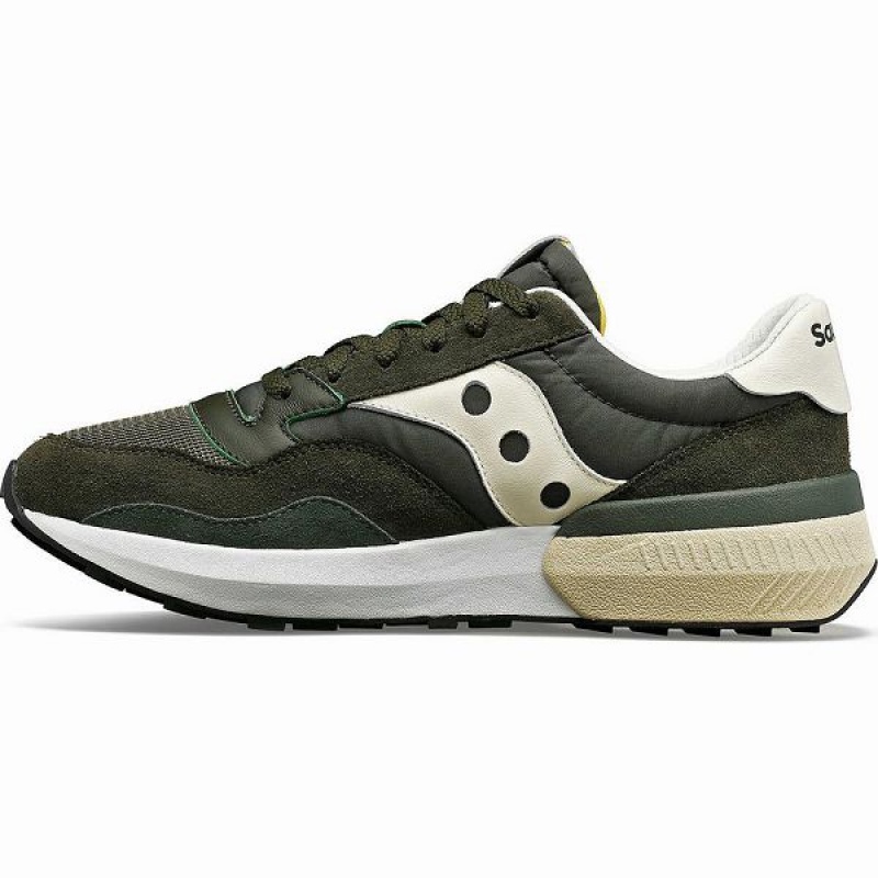 Men's Saucony Jazz NXT Sneakers Green / Cream | XNYIMFG-56