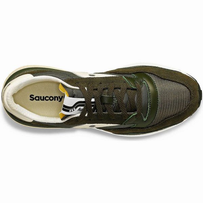 Men's Saucony Jazz NXT Sneakers Green / Cream | XNYIMFG-56