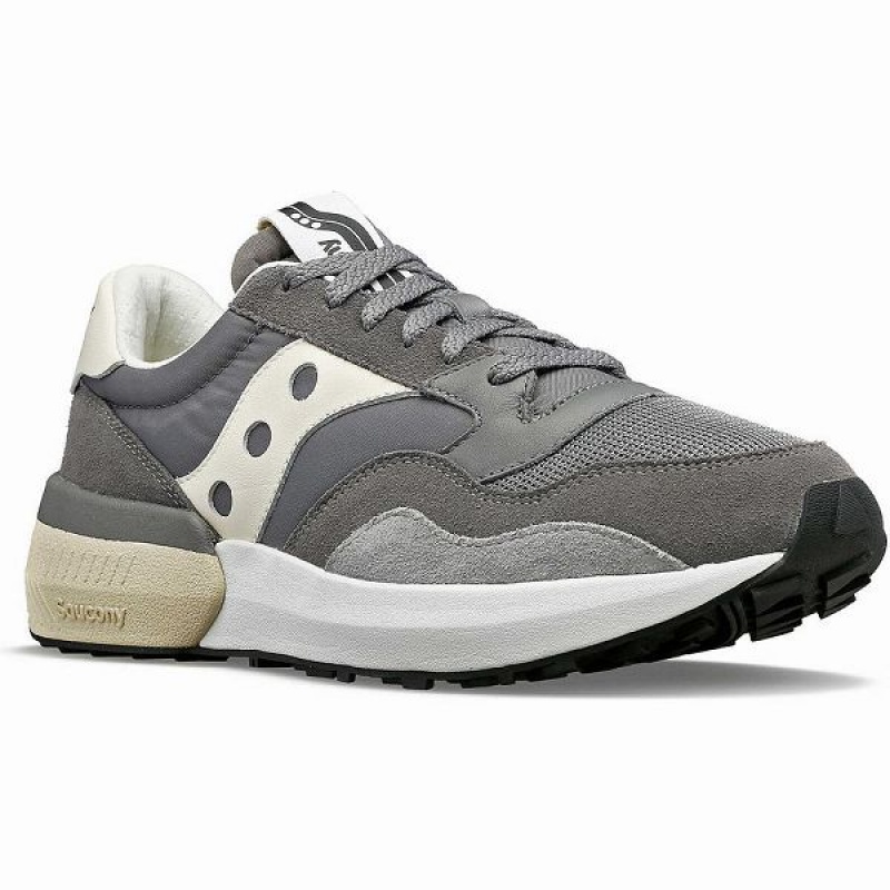 Men's Saucony Jazz NXT Sneakers Grey / Cream | MYGINLR-45