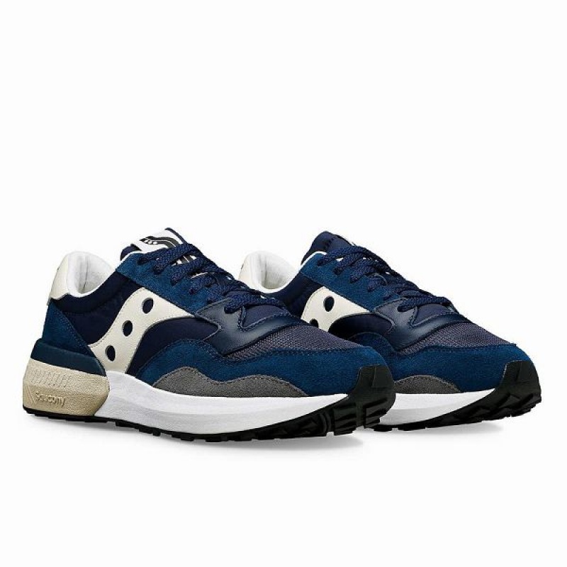 Men's Saucony Jazz NXT Sneakers Navy / Cream | XCSUYOR-46