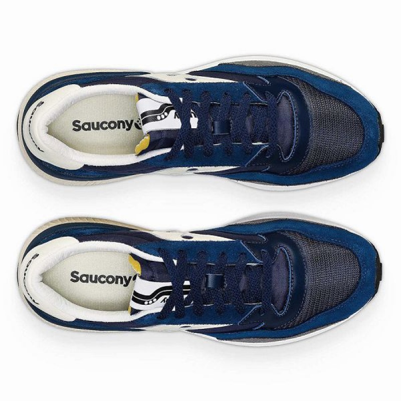 Men's Saucony Jazz NXT Sneakers Navy / Cream | XCSUYOR-46