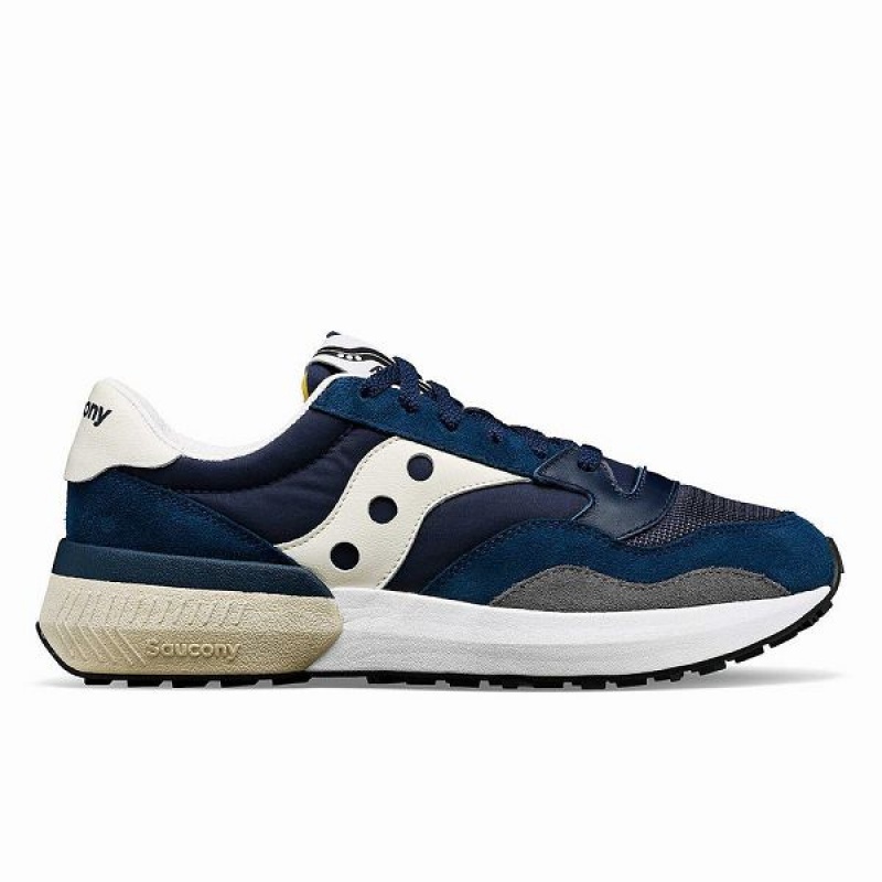 Men\'s Saucony Jazz NXT Sneakers Navy / Cream | XCSUYOR-46