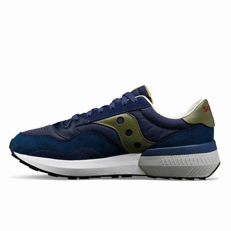 Men's Saucony Jazz NXT Sneakers Navy / Green | DRPNLZV-40