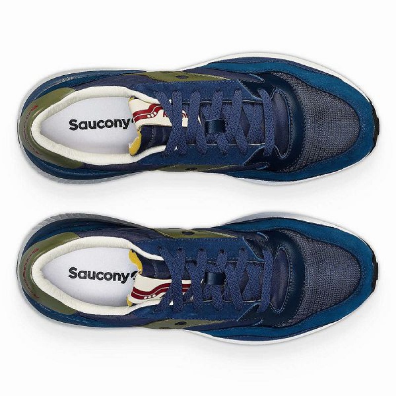 Men's Saucony Jazz NXT Sneakers Navy / Green | DRPNLZV-40