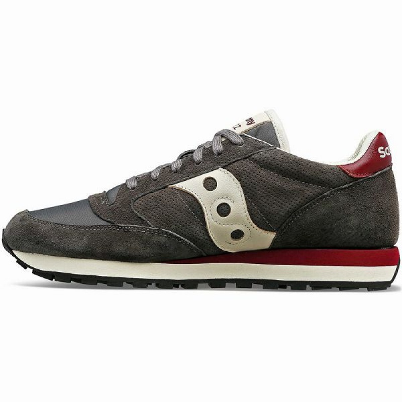 Men's Saucony Jazz Original Premium Sneakers Grey | SBTYUPG-93