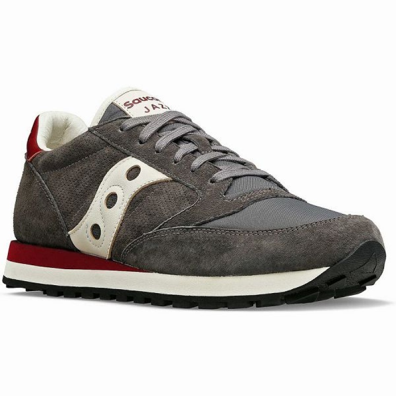 Men's Saucony Jazz Original Premium Sneakers Grey | SBTYUPG-93