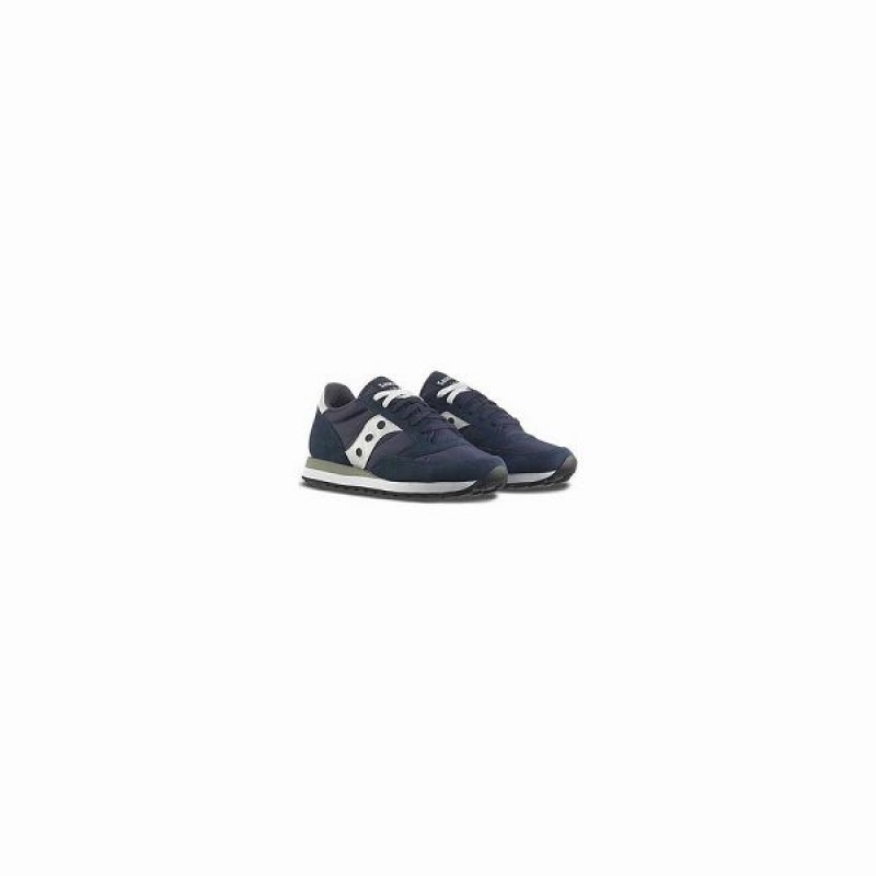 Men's Saucony Jazz Original Sneakers Navy / White | CQPEXYD-95