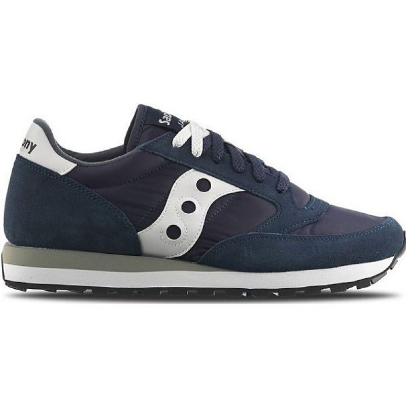 Men\'s Saucony Jazz Original Sneakers Navy / White | CQPEXYD-95