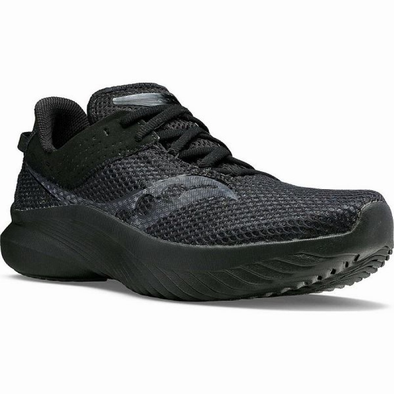 Men's Saucony Kinvara 14 Running Shoes Black | FGXBWSH-21