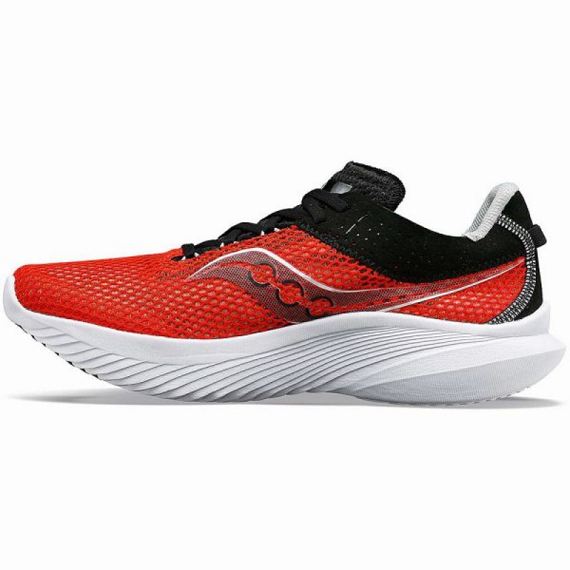 Men's Saucony Kinvara 14 Running Shoes Red / Black | LKTPQBZ-36