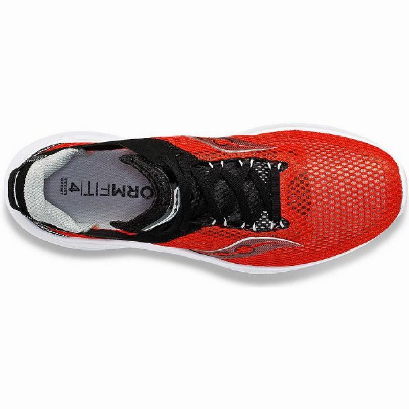 Men's Saucony Kinvara 14 Running Shoes Red / Black | LKTPQBZ-36