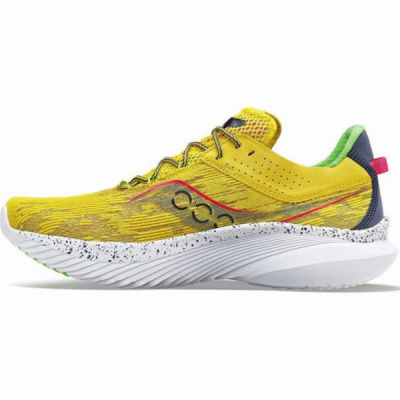 Men's Saucony Kinvara 14 Running Shoes Yellow | IPTQYEM-34