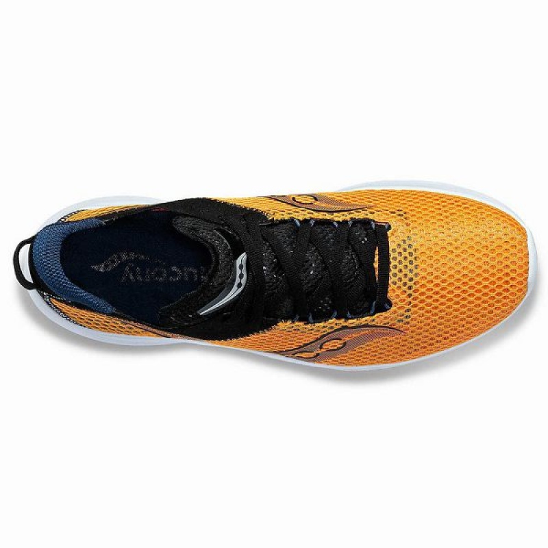 Men's Saucony Kinvara 14 Running Shoes Yellow | SPQJGFC-34