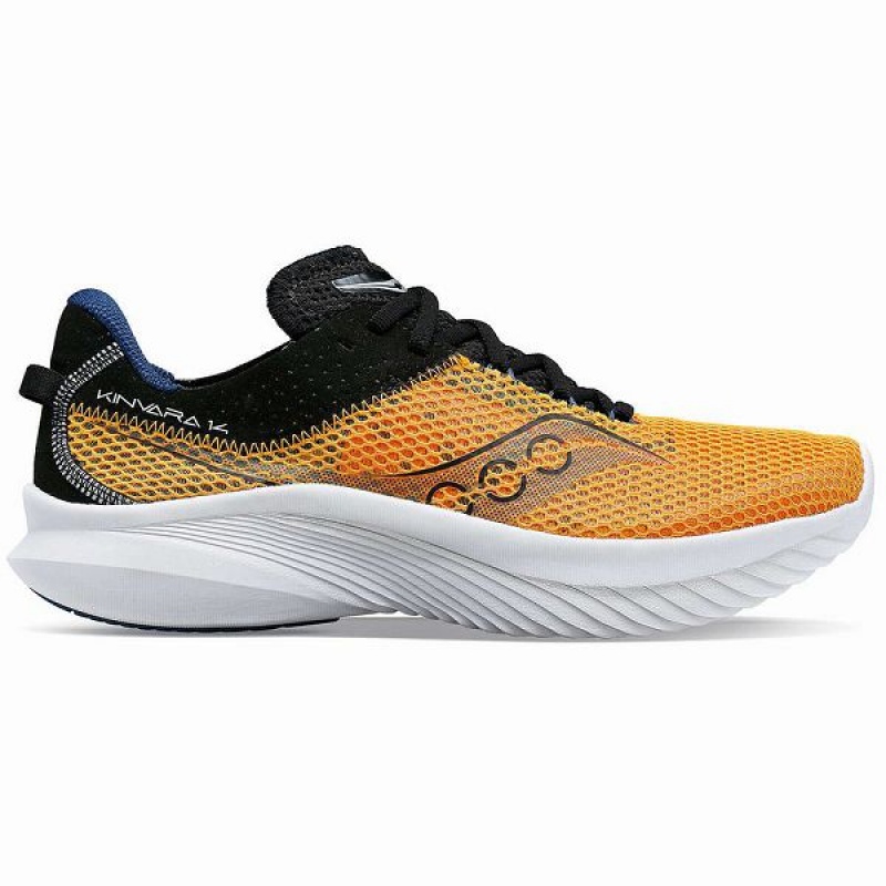 Men\'s Saucony Kinvara 14 Running Shoes Yellow | SPQJGFC-34