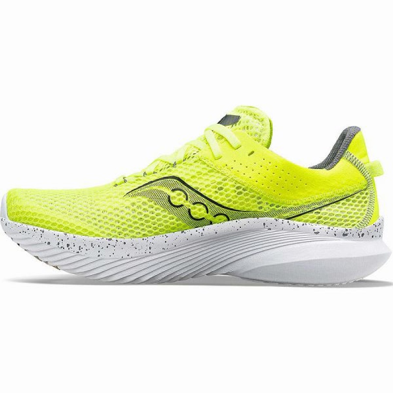 Men's Saucony Kinvara 14 Running Shoes Yellow / Black | UOTXCYN-27