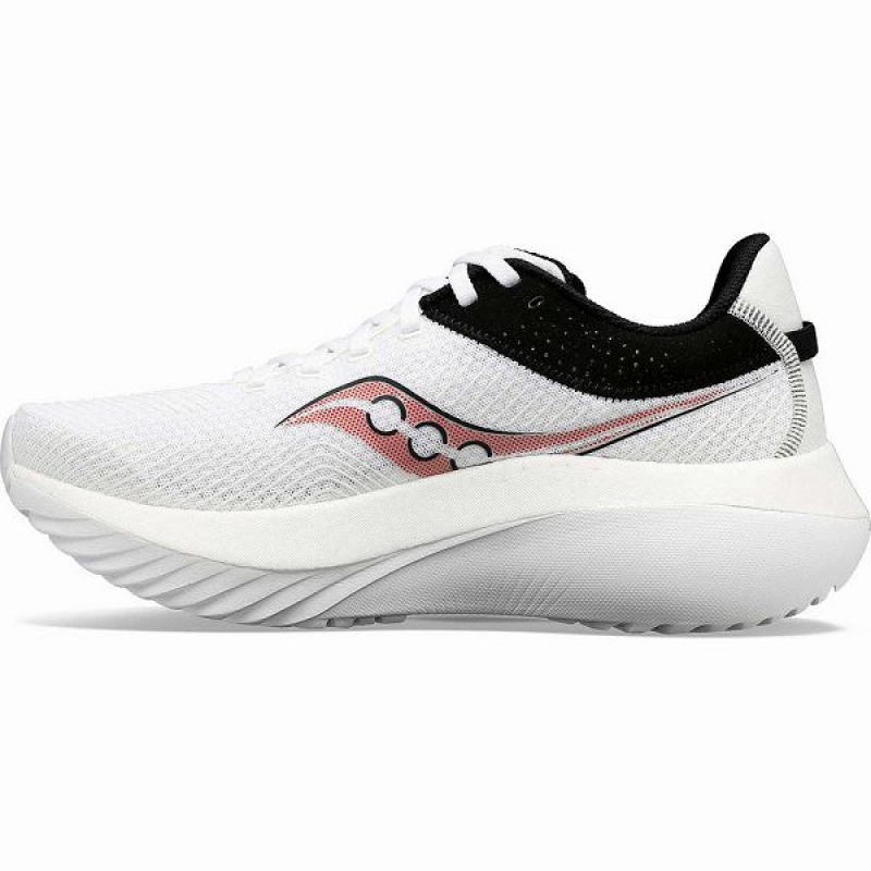 Men's Saucony Kinvara Pro Running Shoes White / Red | NIXZWSH-97