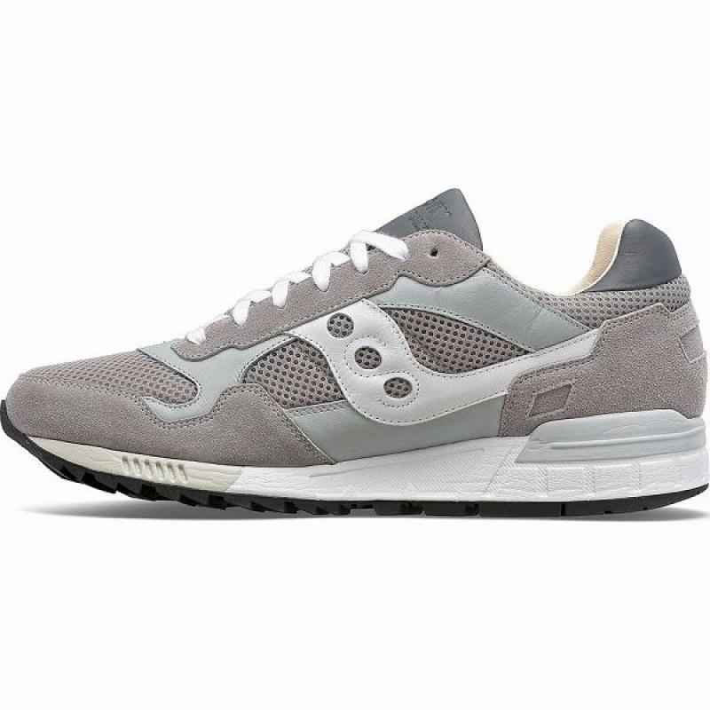 Men's Saucony Made In Italy Shadow 5000 Sneakers Grey / White | GEWSNMC-20