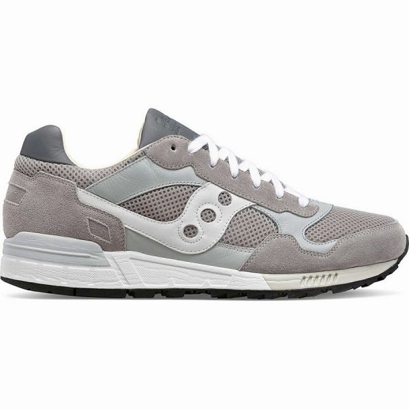 Men\'s Saucony Made In Italy Shadow 5000 Sneakers Grey / White | GEWSNMC-20