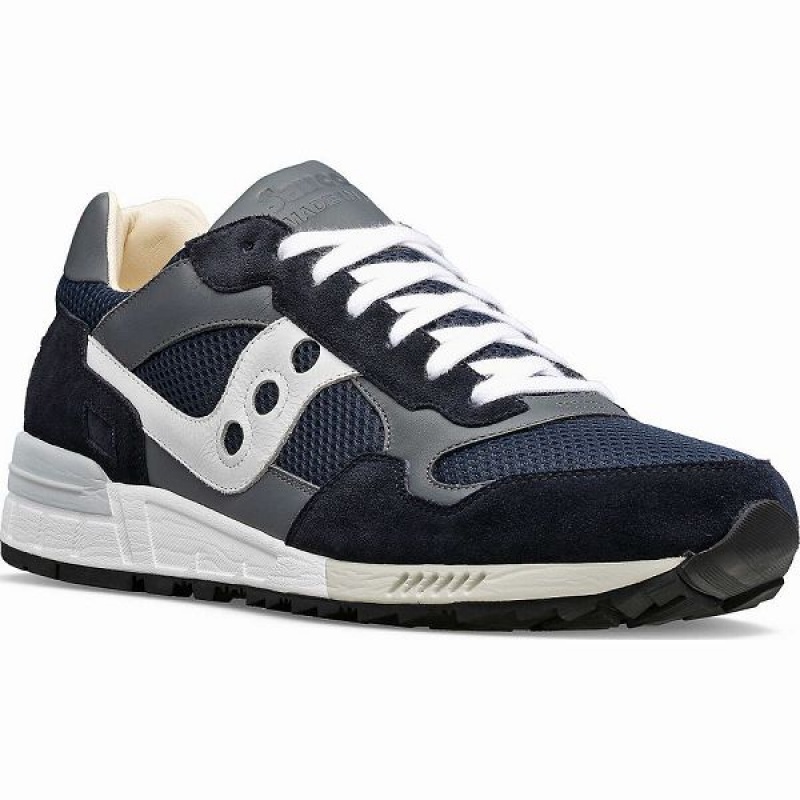 Men's Saucony Made In Italy Shadow 5000 Sneakers Navy / White | OUJKNYD-04