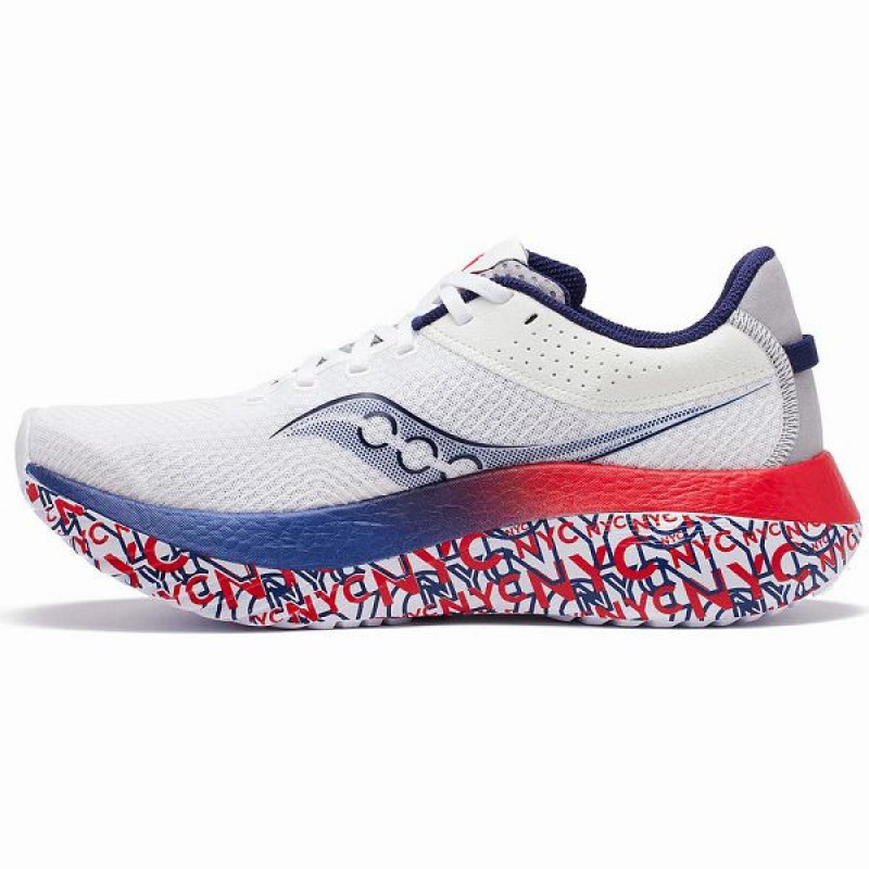 Men's Saucony NYC Kinvara Pro Running Shoes Blue / Navy | PGEVDHY-30