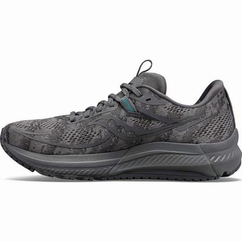 Men's Saucony Omni 21 Wide Running Shoes Grey | SWXRCLT-27