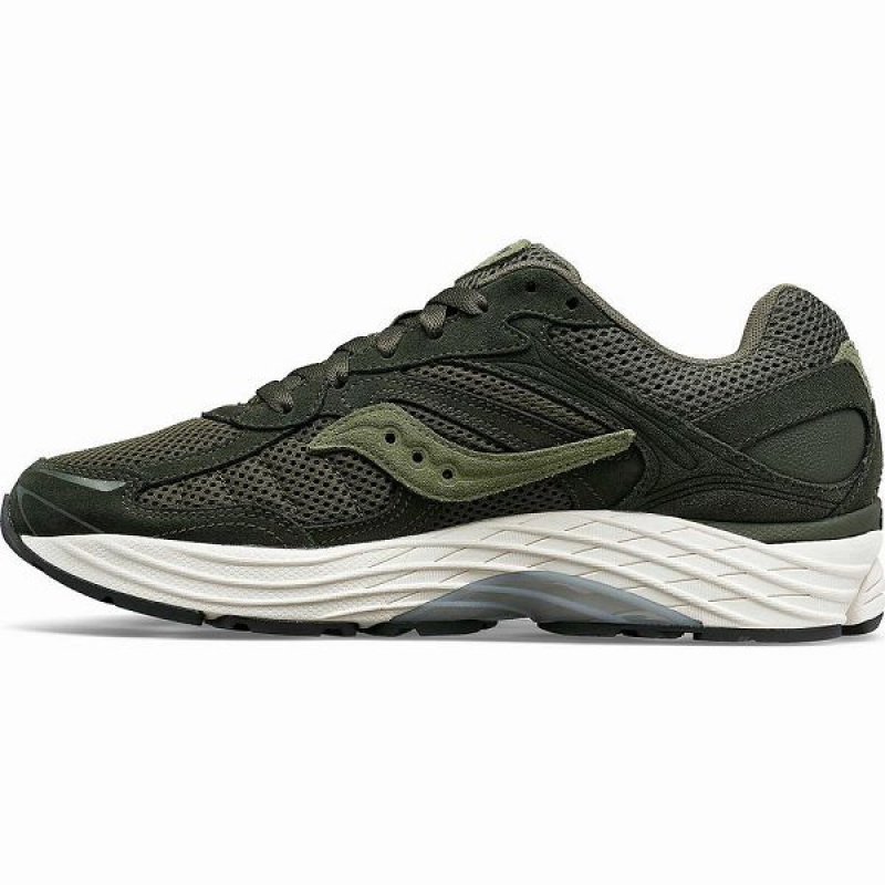 Men's Saucony ProGrid Omni 9 Premium Sneakers Green | WIKLYVZ-02