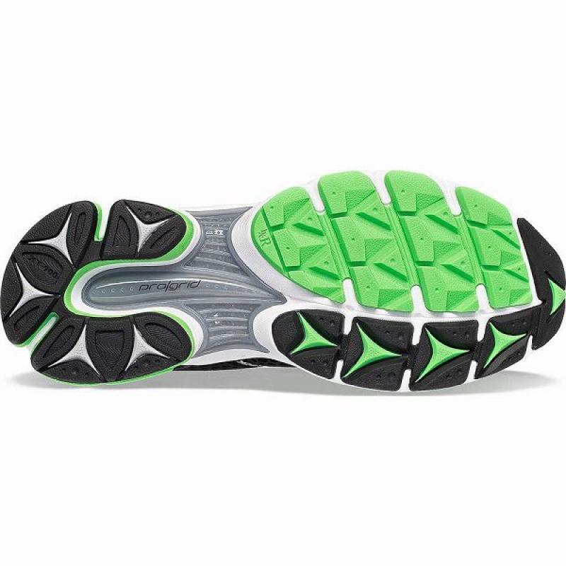 Men's Saucony ProGrid Triumph 4 Sneakers Green / Silver | JNMKLQA-51