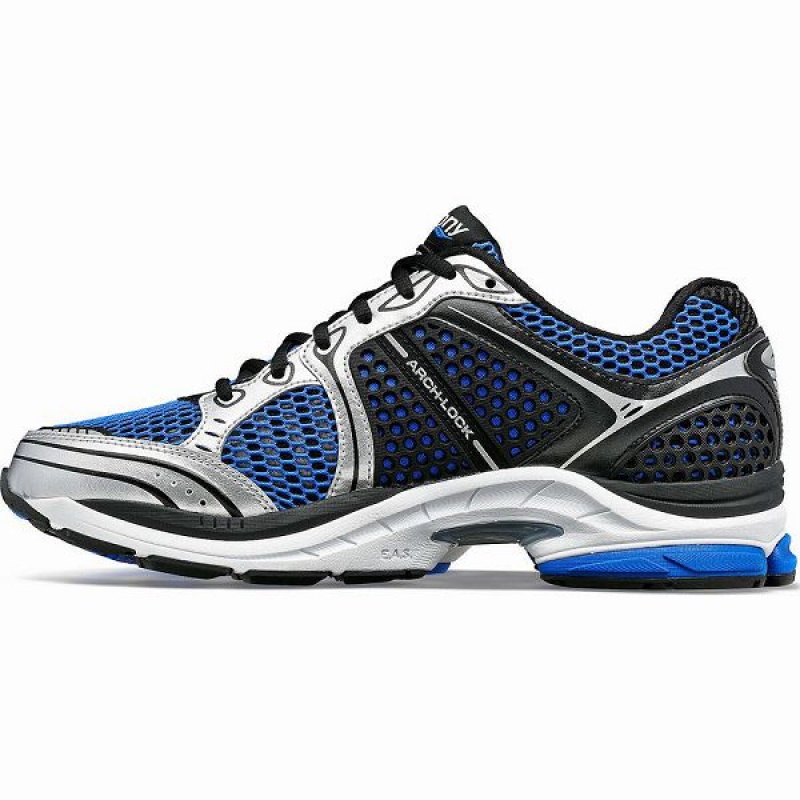 Men's Saucony ProGrid Triumph 4 Sneakers Blue / Silver | EVIXSCJ-84