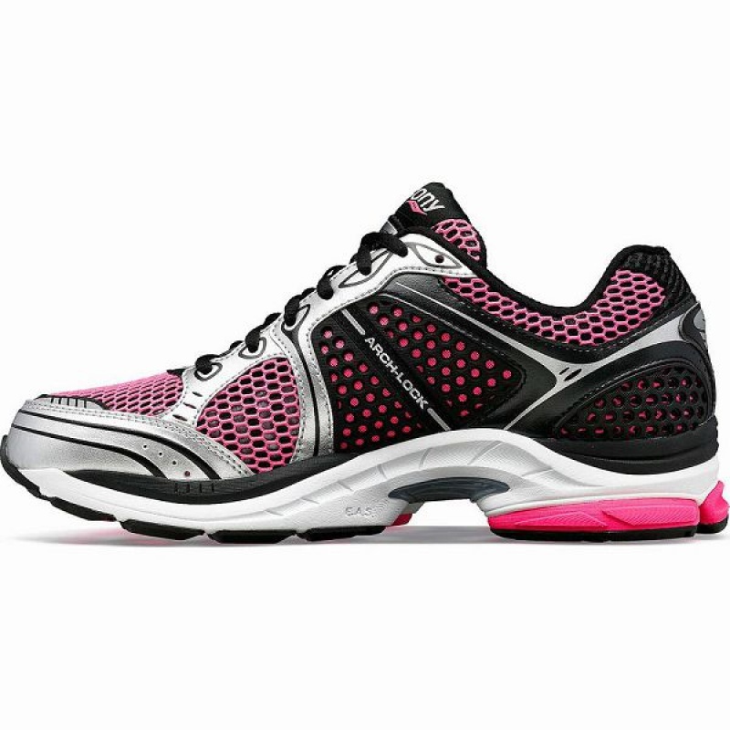 Men's Saucony ProGrid Triumph 4 Sneakers Pink / Silver | PVUZHOB-50