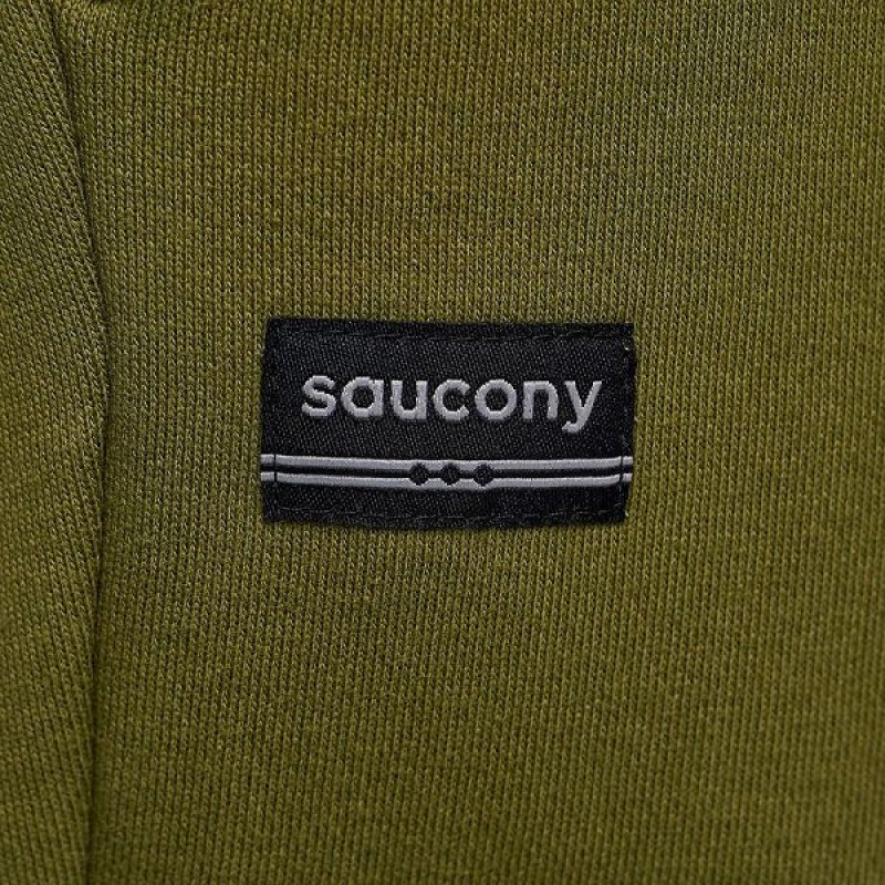 Men's Saucony Recovery Sweatpants Khaki | SHRWEZL-64