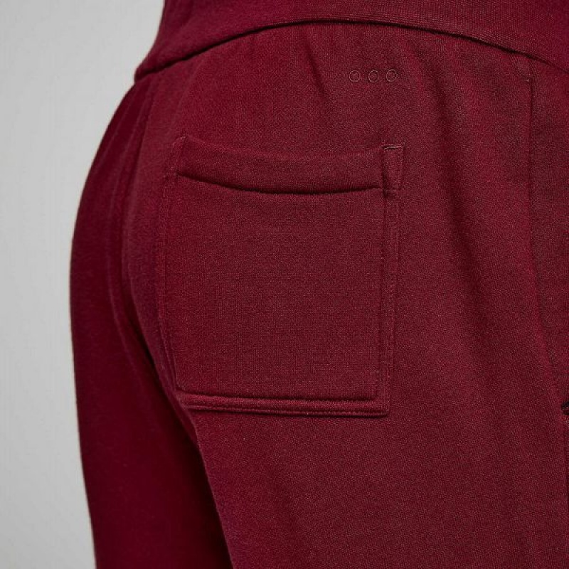 Men's Saucony Recovery Sweatpants Red | OARTWVD-73