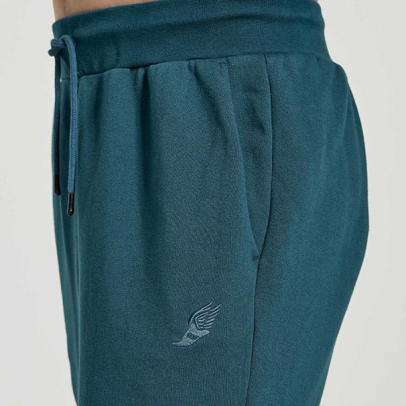 Men's Saucony Rested Sweatpants Blue | ENPFQIL-30