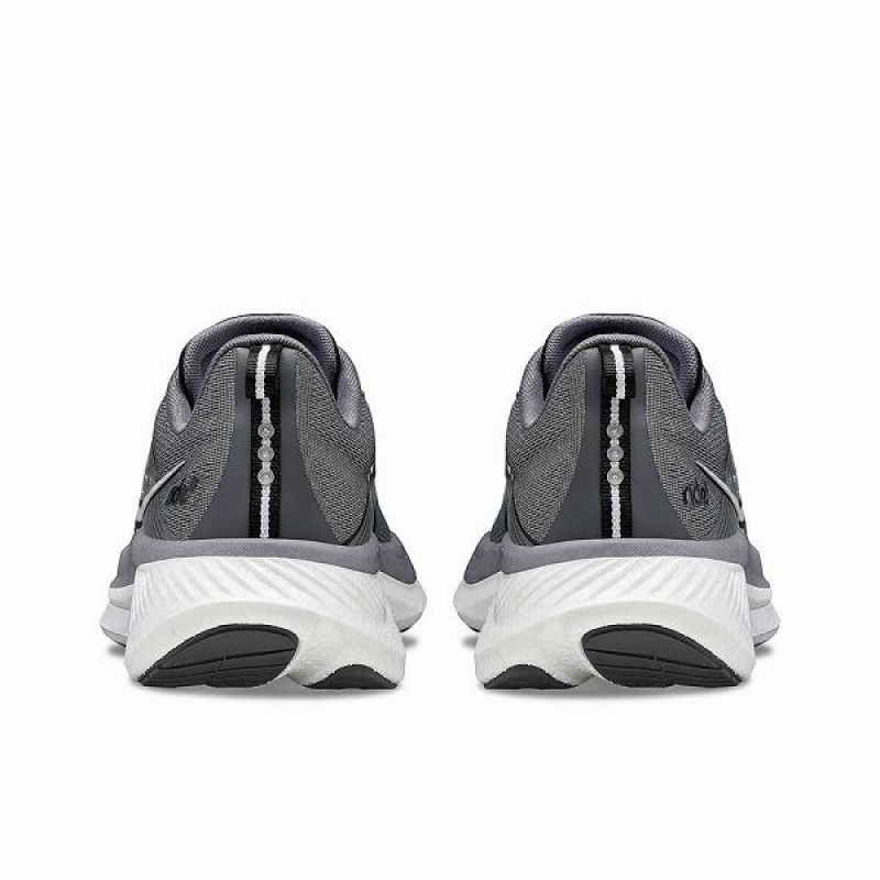 Men's Saucony Ride 17 Running Shoes Black | XRAHBIZ-65