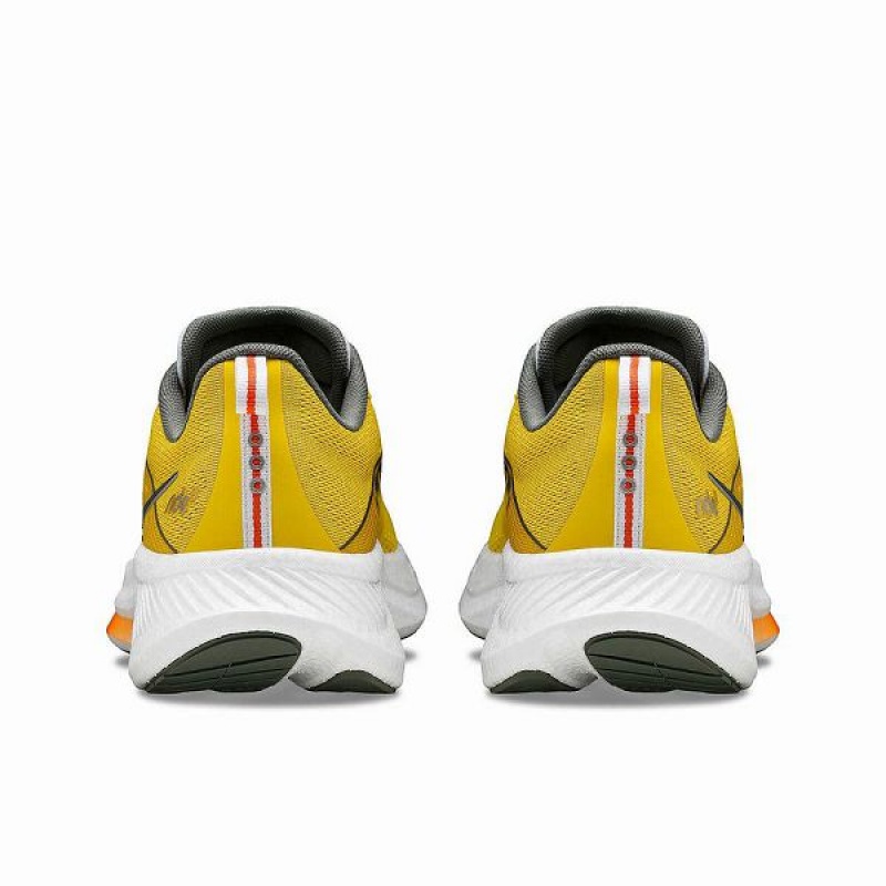 Men's Saucony Ride 17 Running Shoes Yellow | KQGJLXS-18