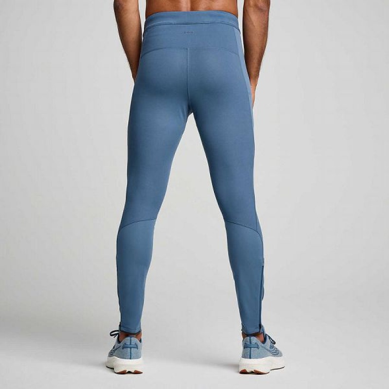 Men's Saucony Runshield Tight Blue | SDAHVKY-20