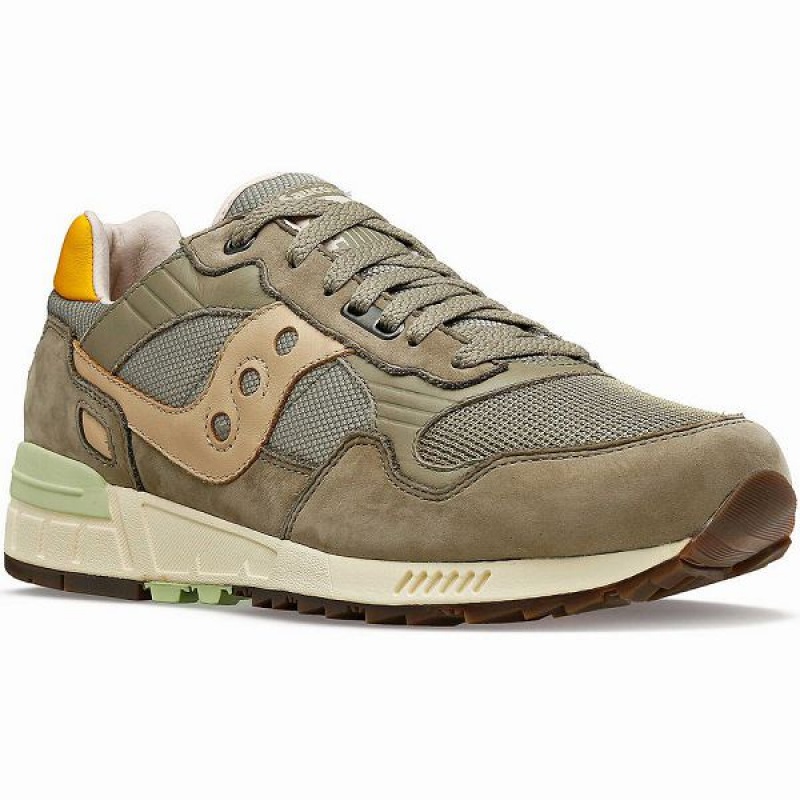 Men's Saucony Shadow 5000 Premium Sneakers Grey / Orange | WNMLVYE-48