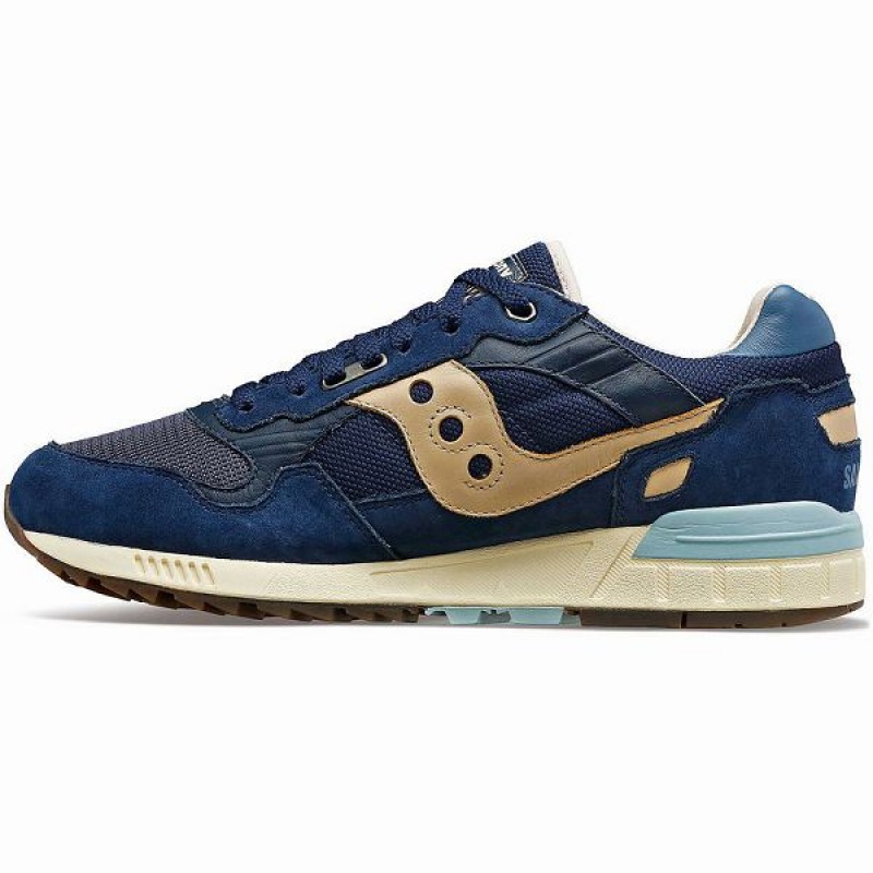 Men's Saucony Shadow 5000 Premium Sneakers Navy / Blue | KMZDUJO-70