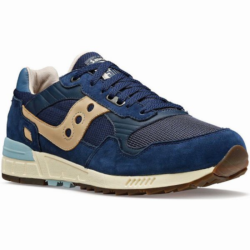 Men's Saucony Shadow 5000 Premium Sneakers Navy / Blue | KMZDUJO-70