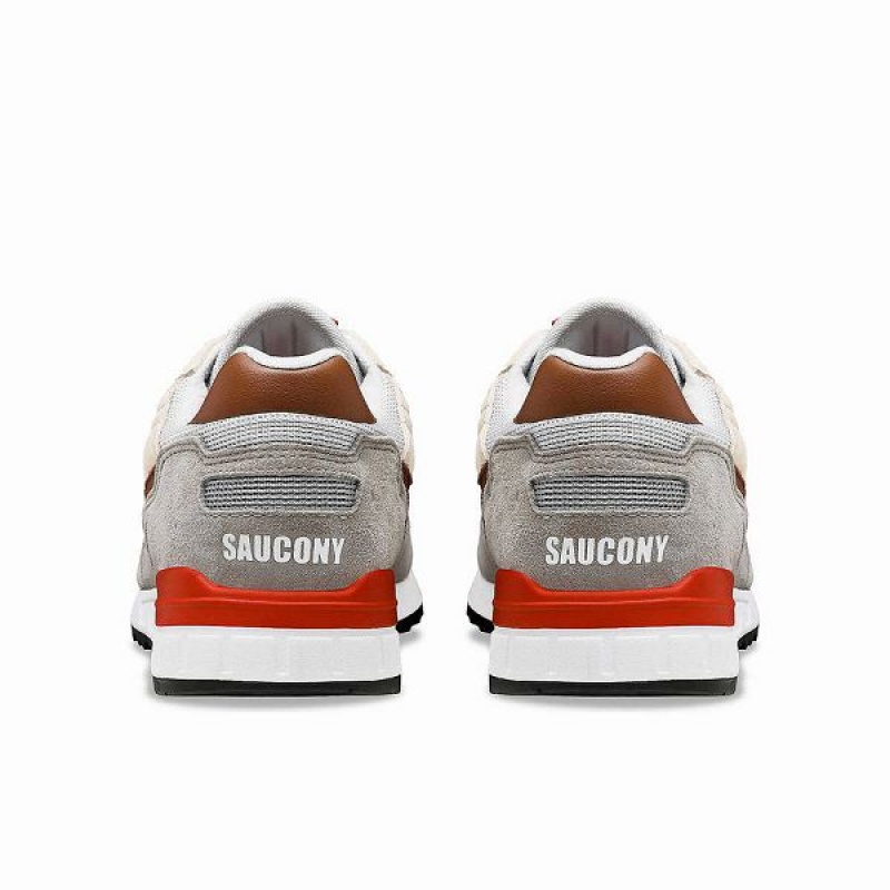 Men's Saucony Shadow 5000 Sneakers Grey / Brown | HWTRYUA-81