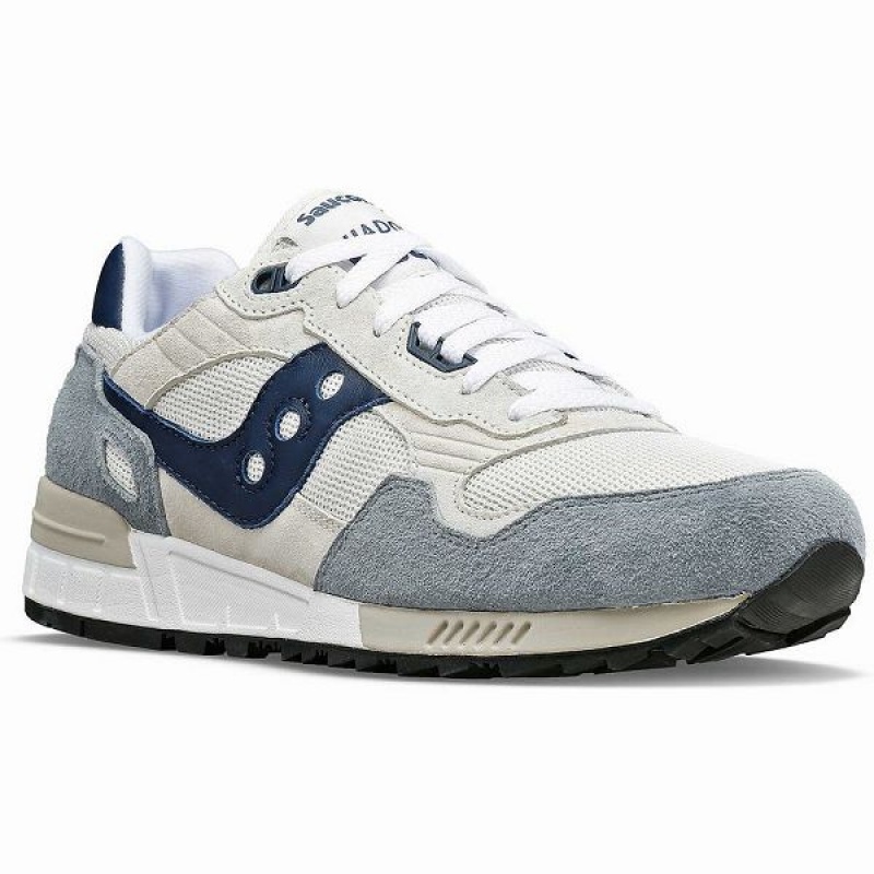 Men's Saucony Shadow 5000 Sneakers Light Grey / Navy | GXTDJKR-21