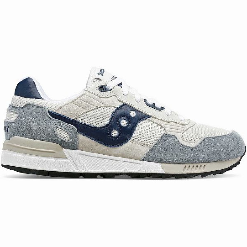 Men\'s Saucony Shadow 5000 Sneakers Light Grey / Navy | GXTDJKR-21