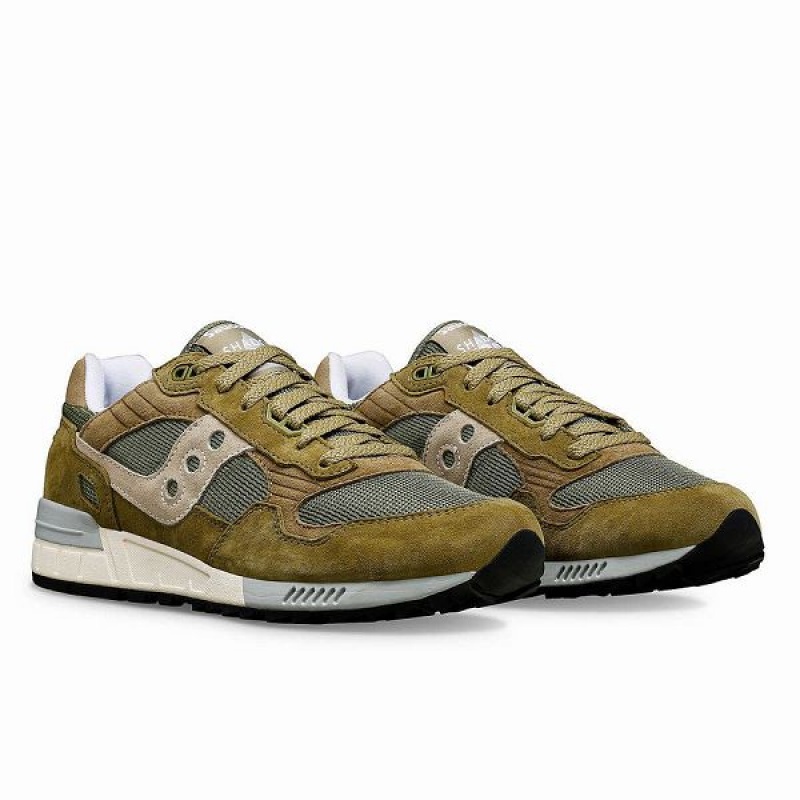 Men's Saucony Shadow 5000 Sneakers Olive | JCAFPRQ-61