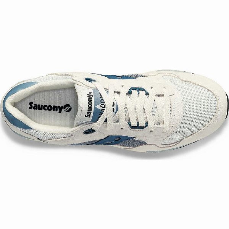 Men's Saucony Shadow 5000 Sneakers White / Blue | BIQLKNA-07