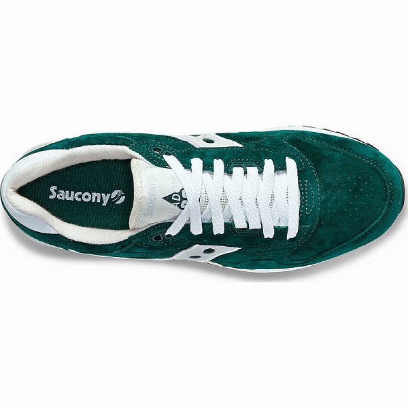 Men's Saucony Shadow 5000 Suede Sneakers Green | FSCUOEK-63