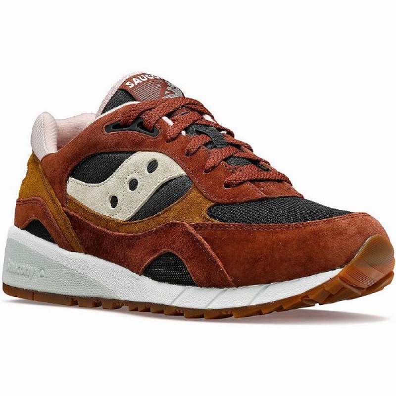 Men's Saucony Shadow 6000 Sneakers Brown / Black | BMUHTYE-71