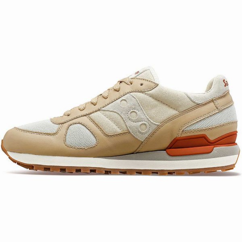 Men's Saucony Shadow Original Sneakers Beige / Brown | XJALUWG-58